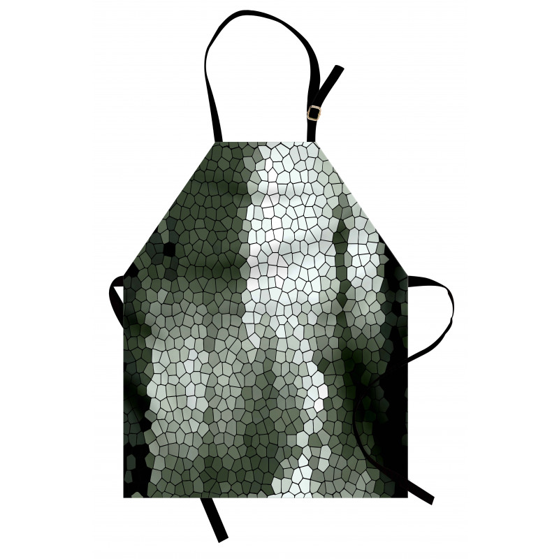 Mosaic Pixelated Art Apron