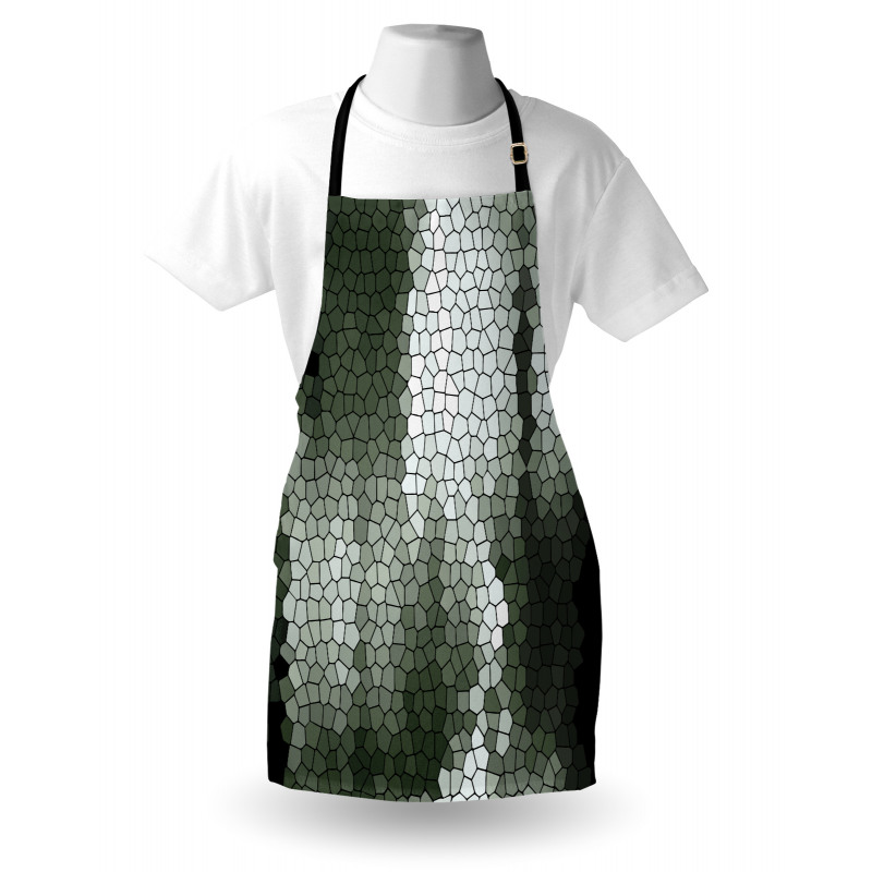 Mosaic Pixelated Art Apron