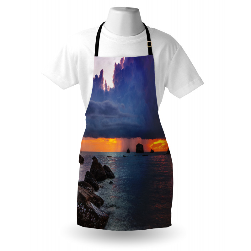 Tropic Seashore Sunset Apron