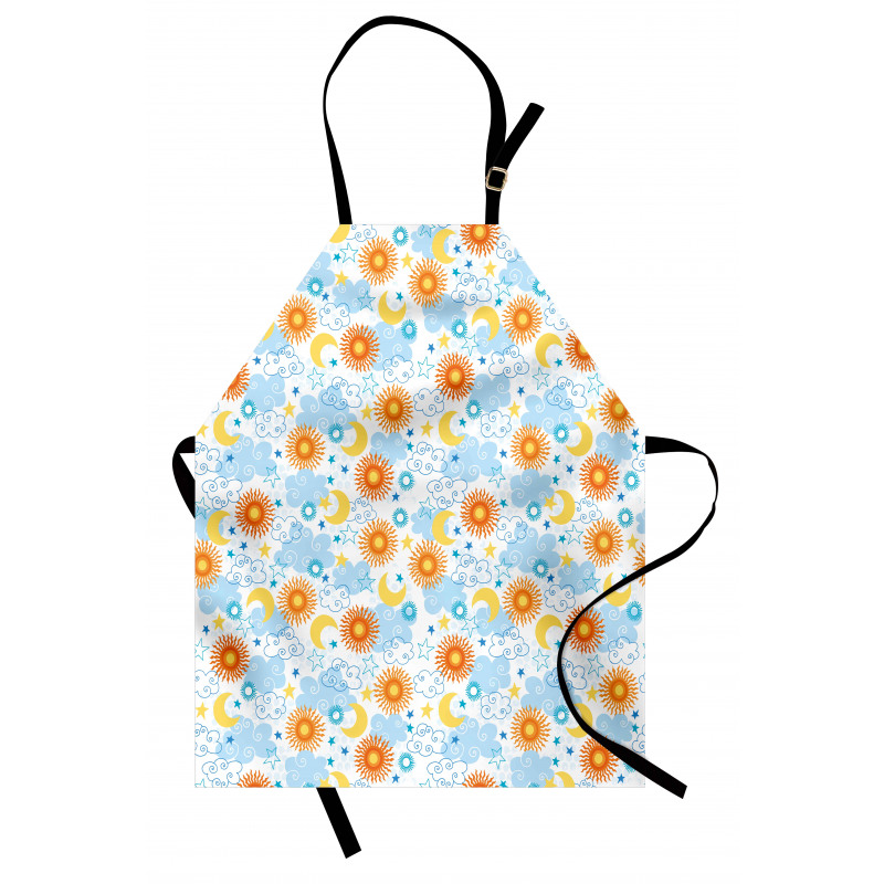 Celestial Elements Tile Apron