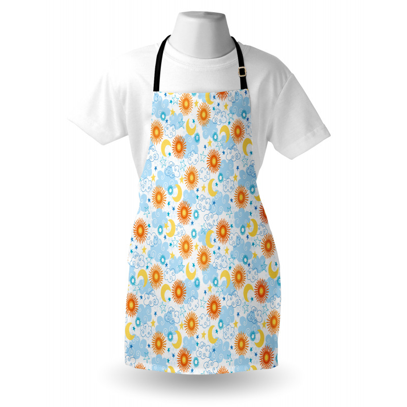 Celestial Elements Tile Apron