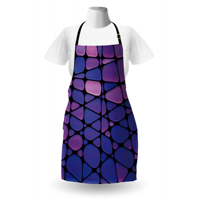 Stained Graphic Drops Apron