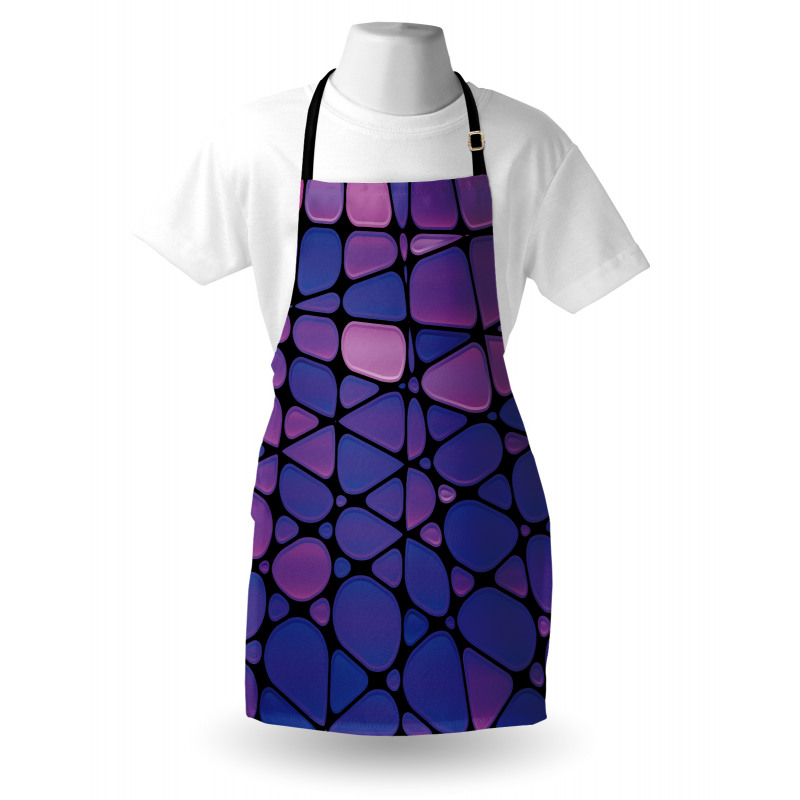 Stained Graphic Drops Apron