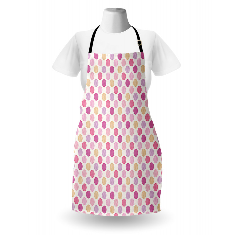 Geometric Dots Circles Apron