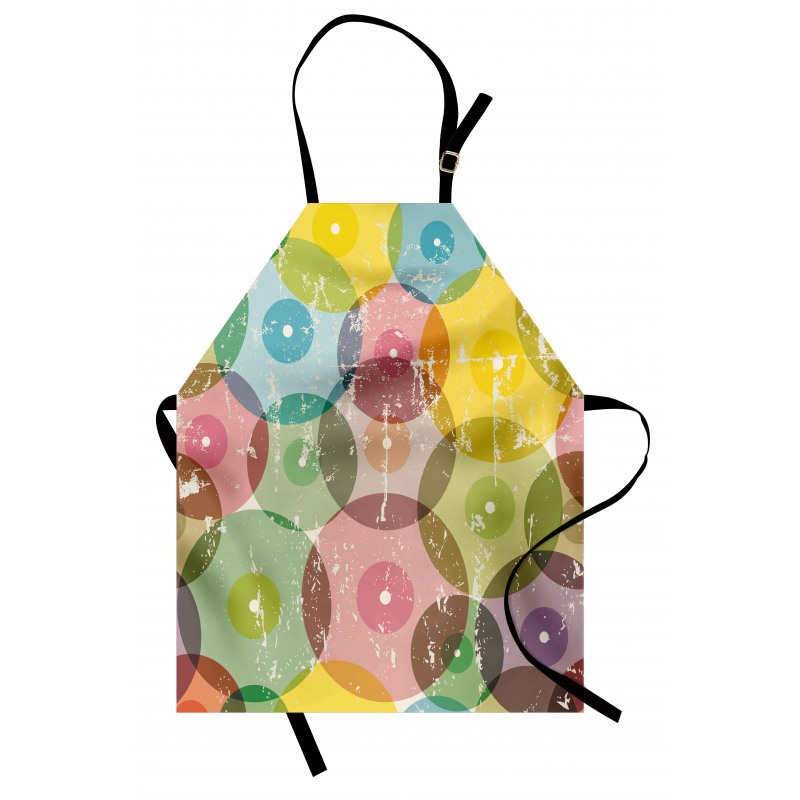 Rainbow Color Geometric Apron