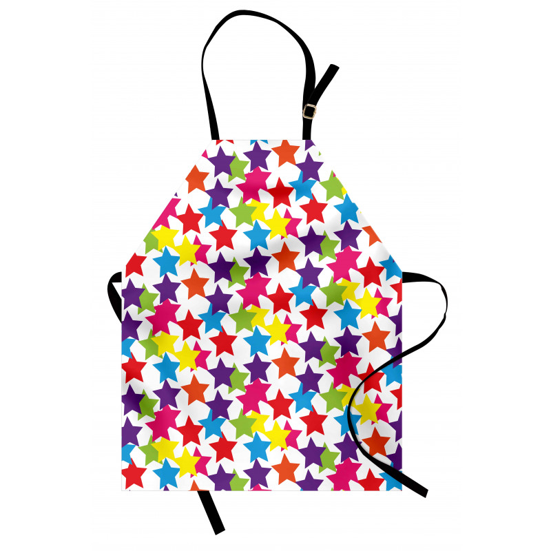 Funky Stars Kids Room Apron