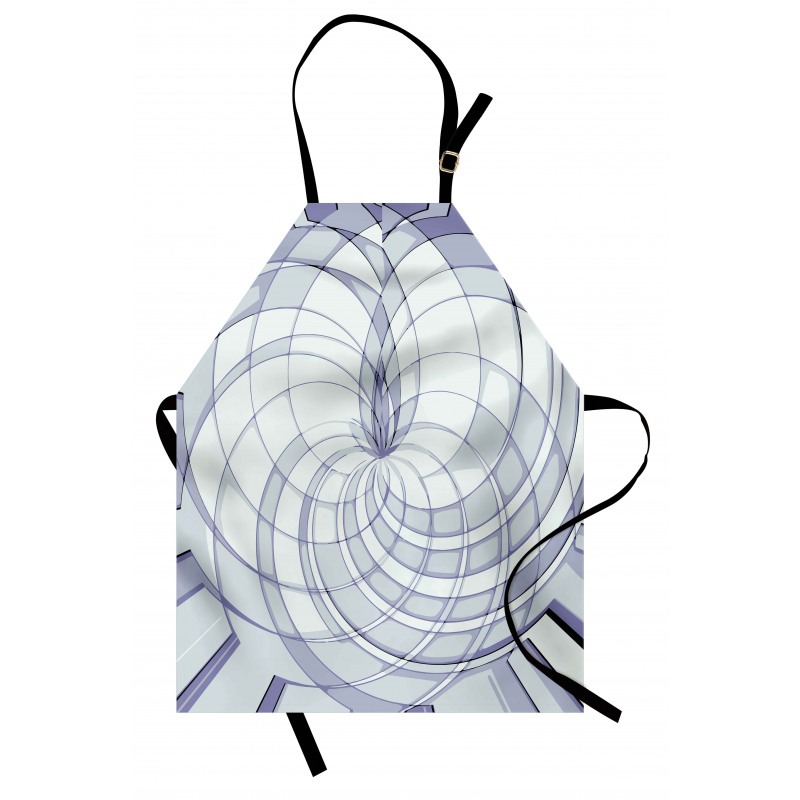 Abstract Digital Flower Apron