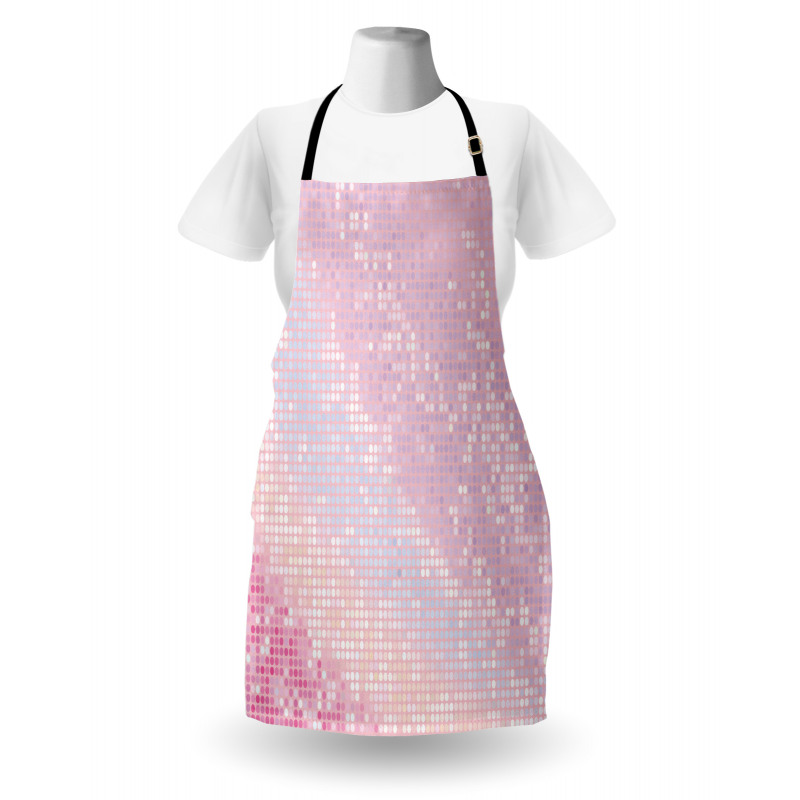 Abstract Disco Ball Pattern Apron