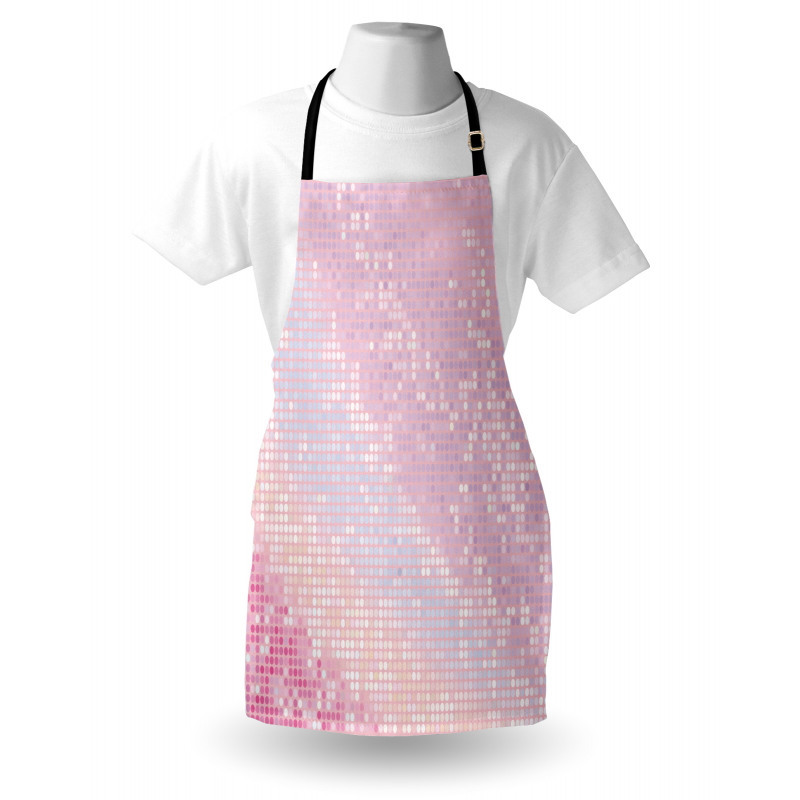 Abstract Disco Ball Pattern Apron