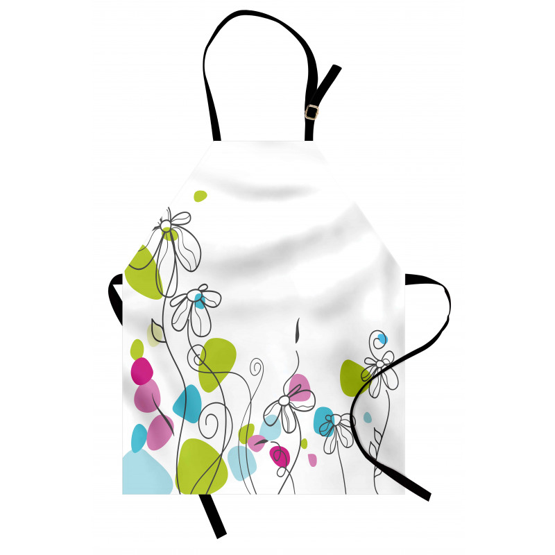 Daisies Spring Florets Apron