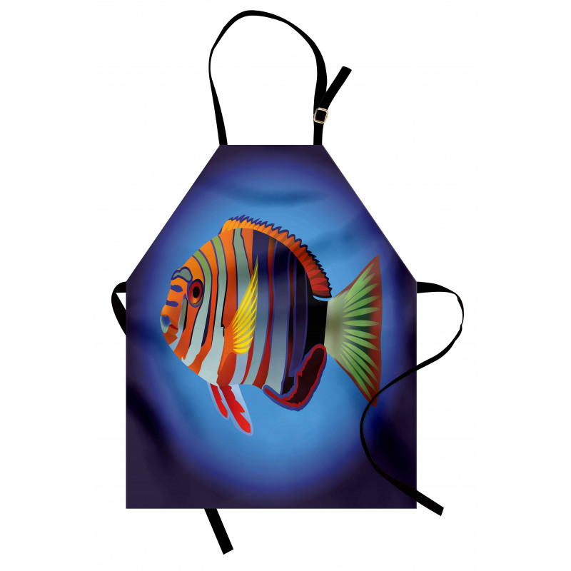 Tropical Exotic Sea Fish Apron