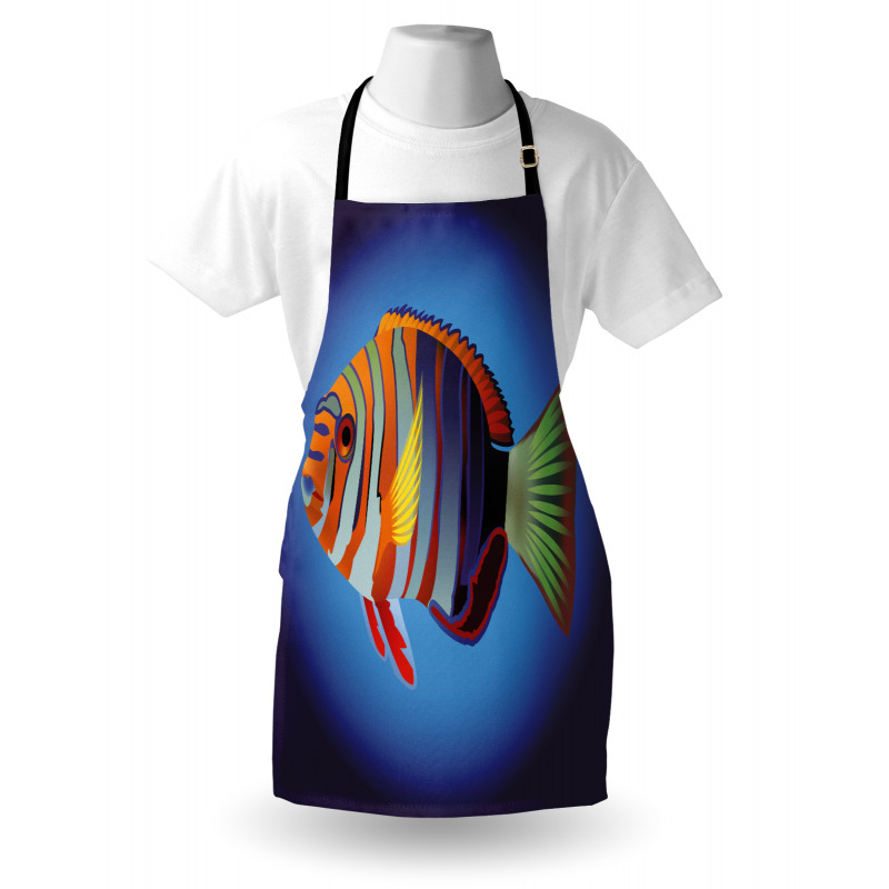 Tropical Exotic Sea Fish Apron