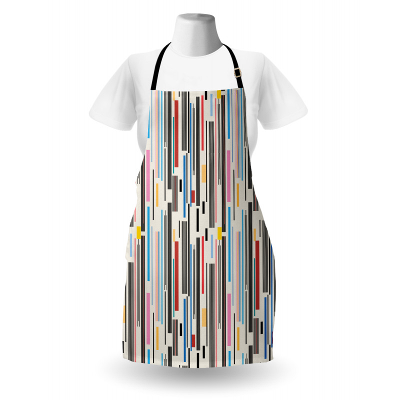 Various Color Stripes Apron