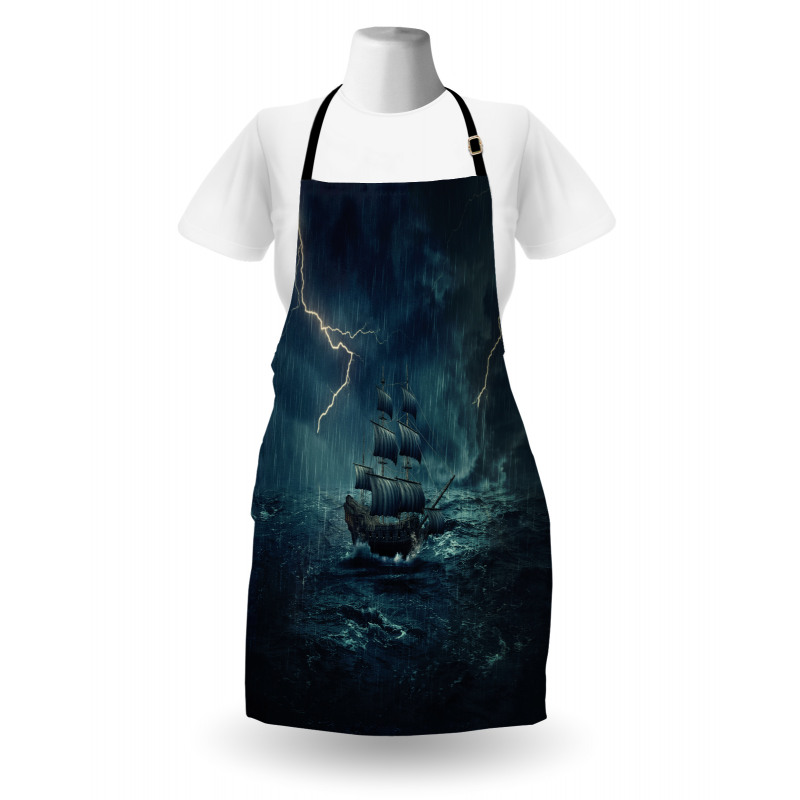 Pirate Vintage Ship Apron