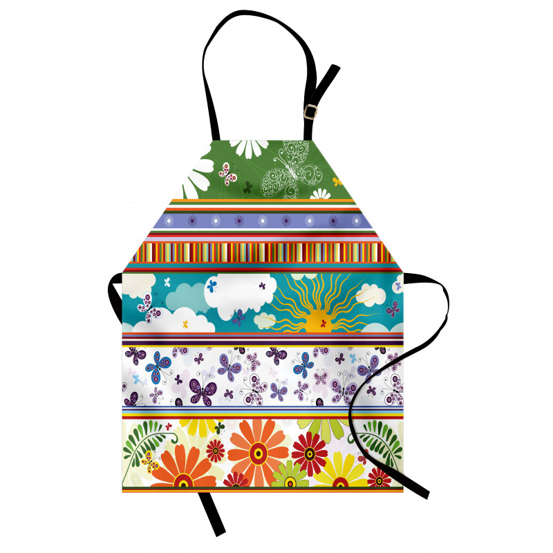 Vivid Daisies Sun Kids Apron