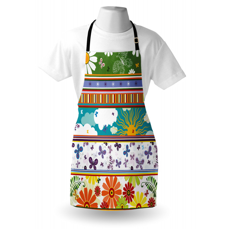 Vivid Daisies Sun Kids Apron