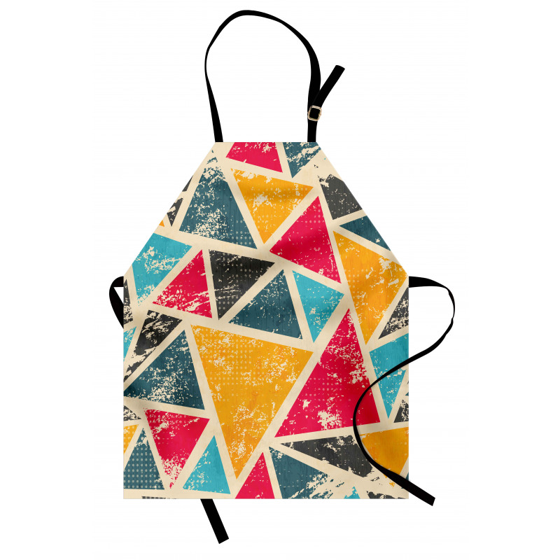 Funk Art Grungy Abstract Apron