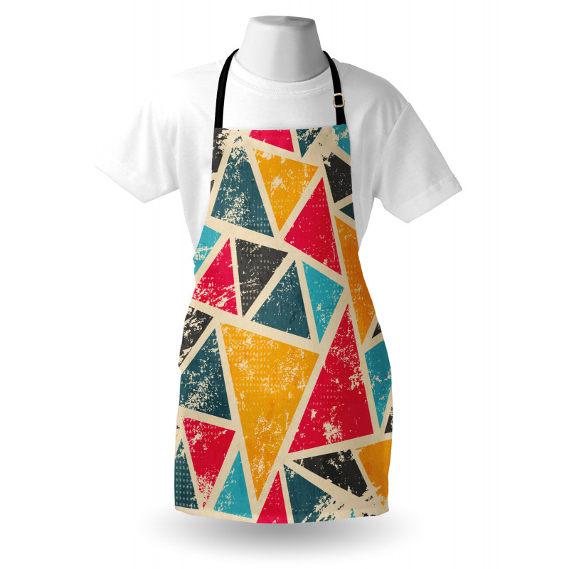 Funk Art Grungy Abstract Apron