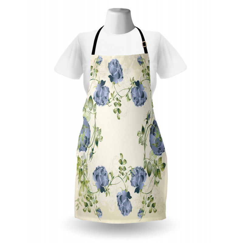 Vintage Roses Framework Apron