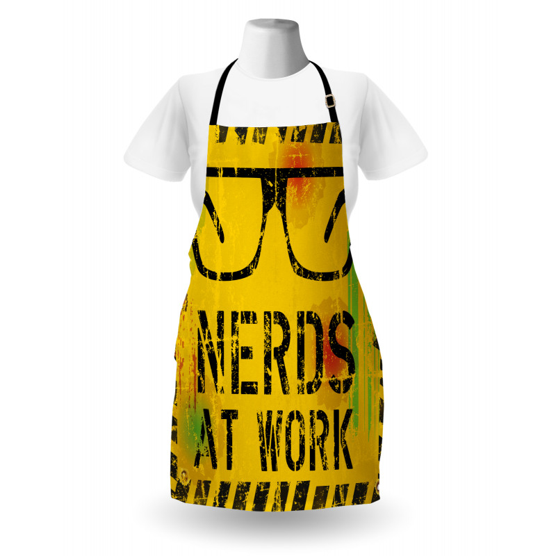 Nerds at Work Grungy Apron