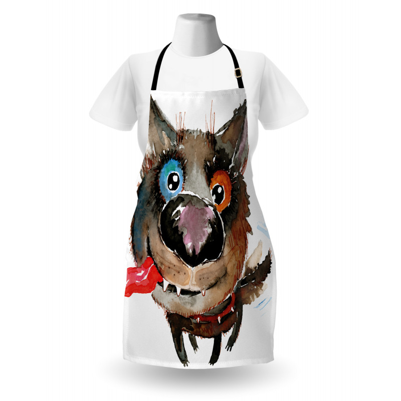 Funny Dog Puppy Apron