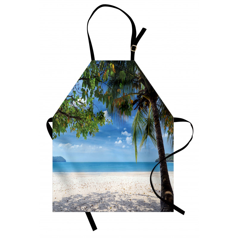 Tropical Beach Ocean Apron