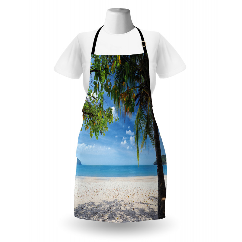 Tropical Beach Ocean Apron