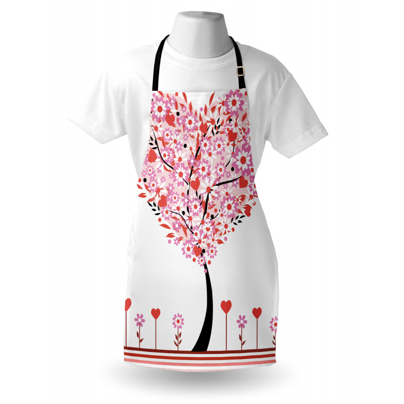 Heart Shaped Tree Apron