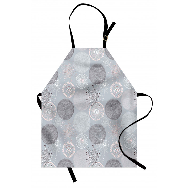 Circular Pastel Shapes Apron