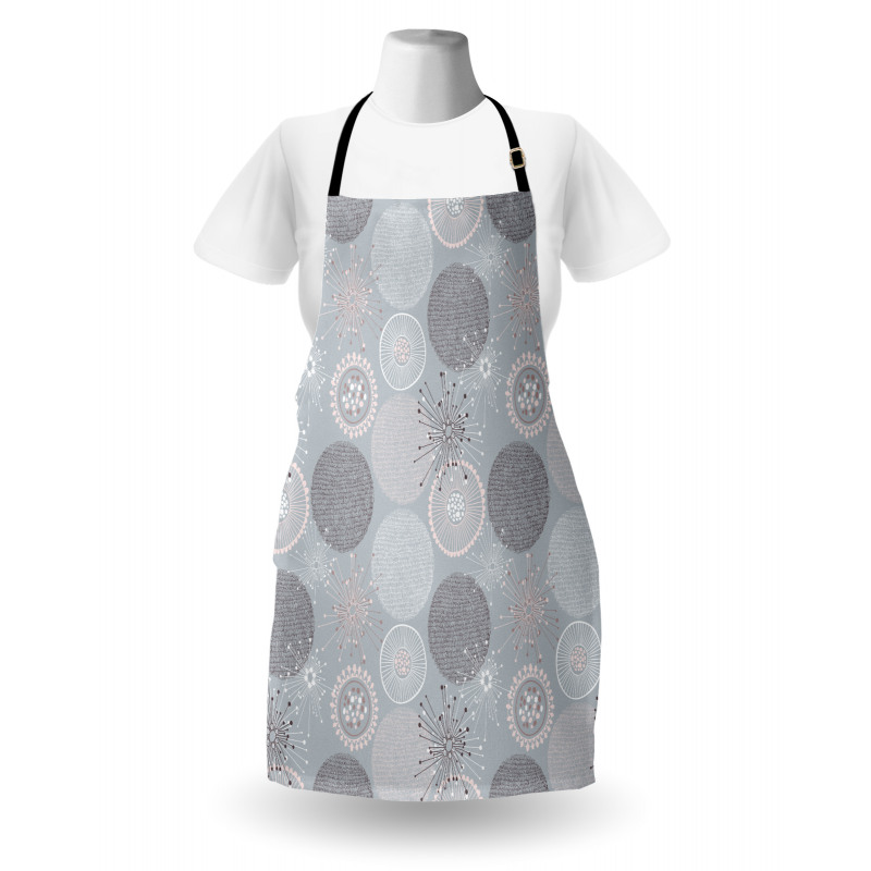 Circular Pastel Shapes Apron