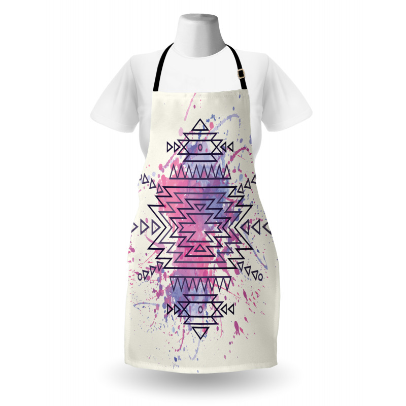 Motif Brushstroke Apron