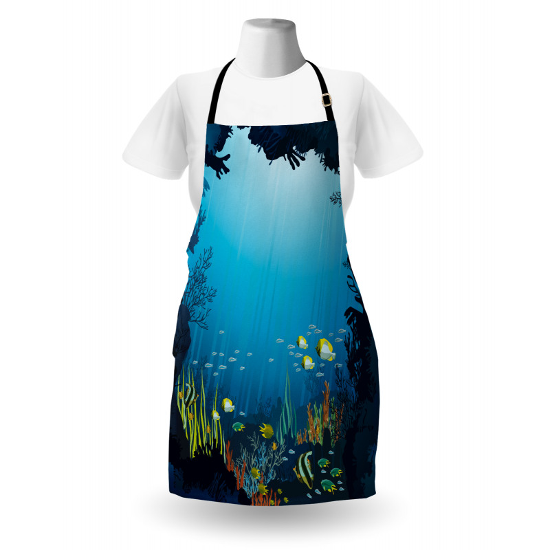 Tropical Fishes and Reefs Apron