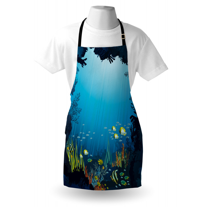 Tropical Fishes and Reefs Apron
