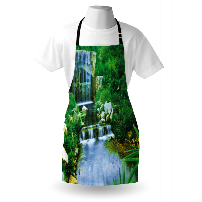 Waterfall Rocks Forest Apron