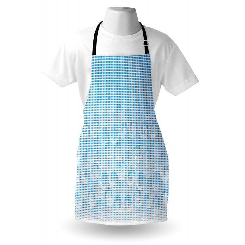 Spiral Circles Dots Apron