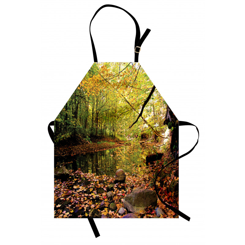 Pine River in Autumn Apron