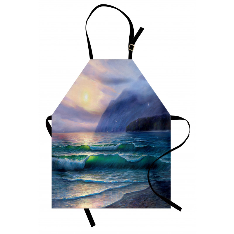 Ocean Morning Mountain Apron