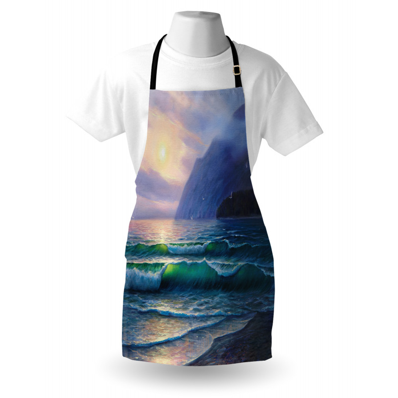 Ocean Morning Mountain Apron