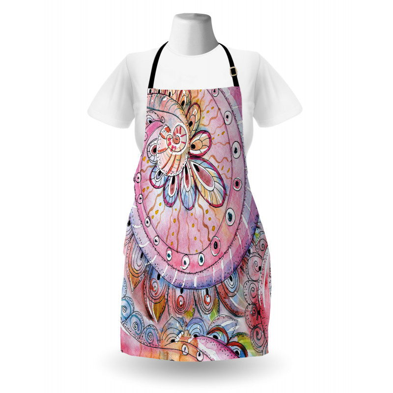 Watercolor Effects Art Apron