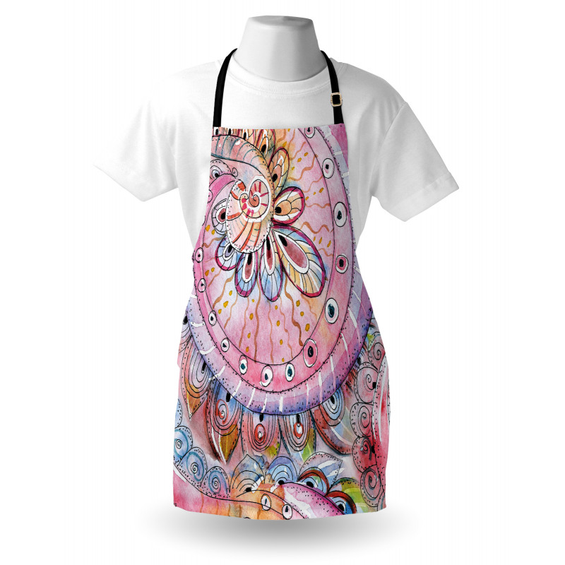 Watercolor Effects Art Apron