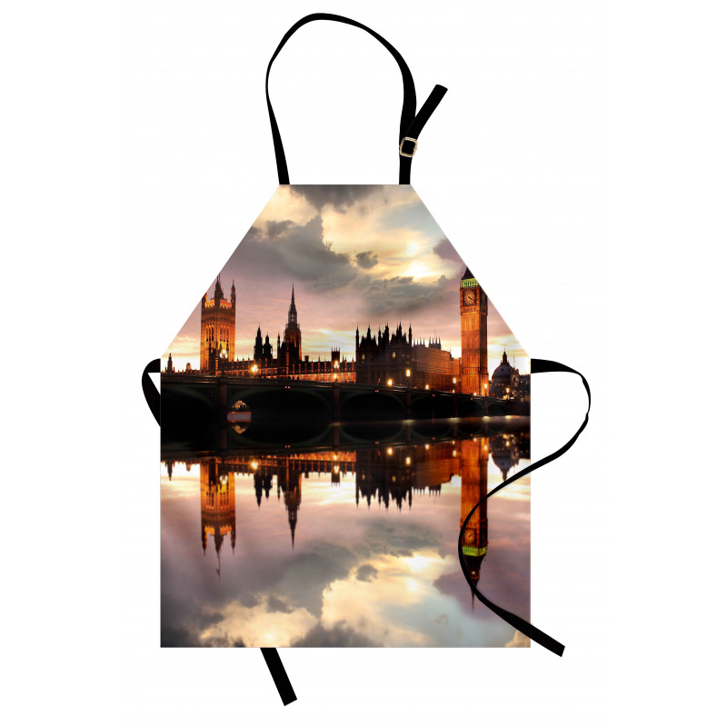 Manzara Mutfak Önlüğü Big Ben ve Londra