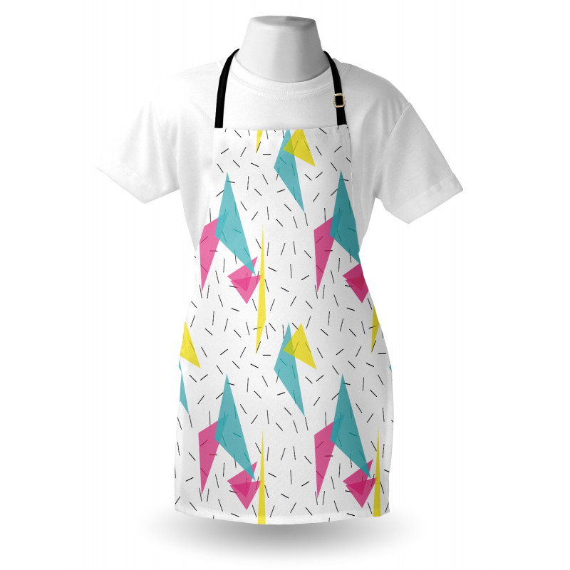 Memphis Style Forms Apron