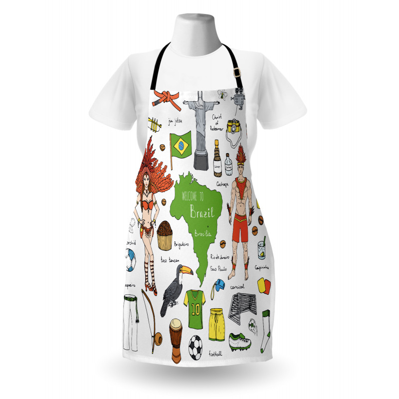 Brazilian Nation Apron