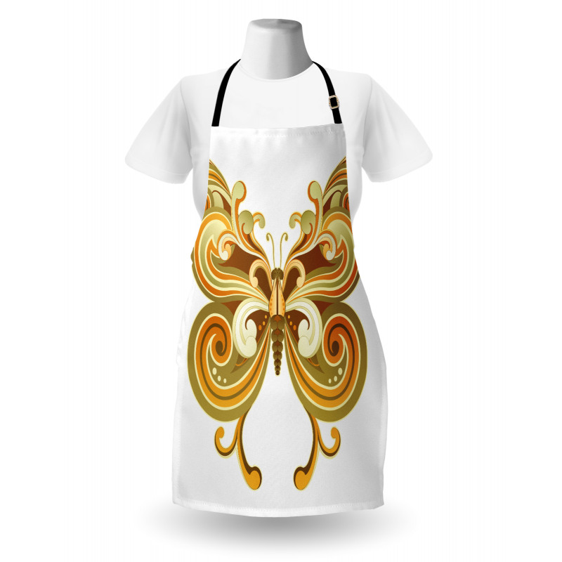 Macro Butterfly Apron