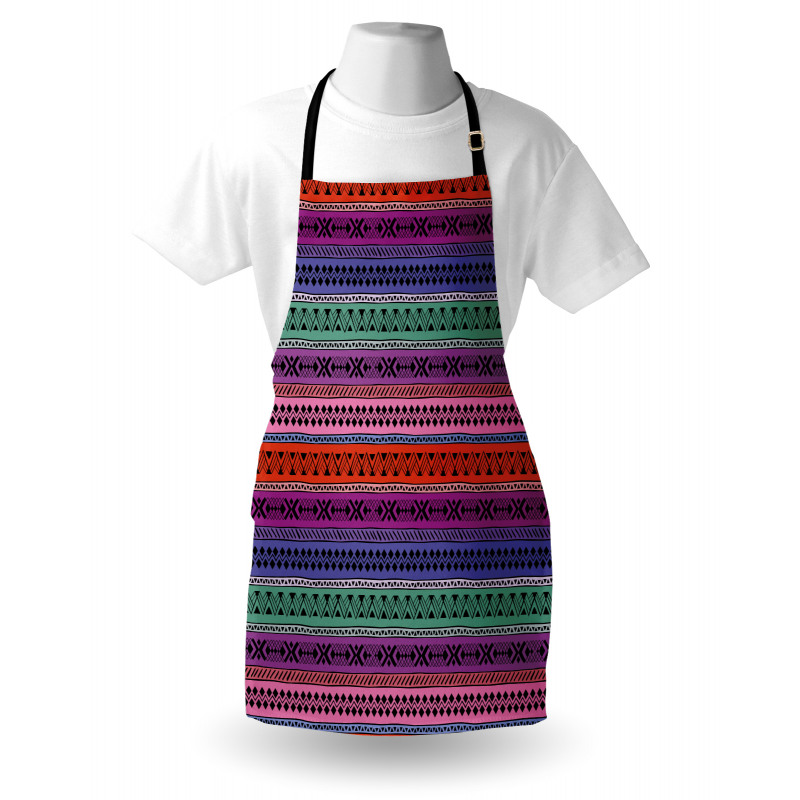 Geometric Colorful Apron