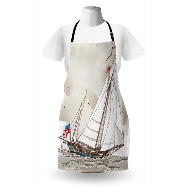 Antique American Yacht Apron