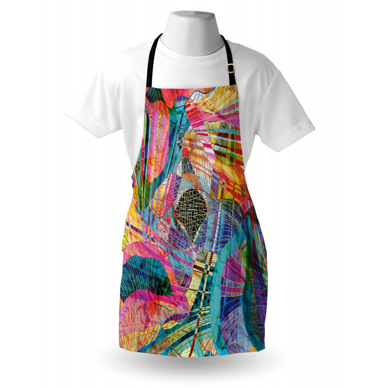 Retro Graphic Apron