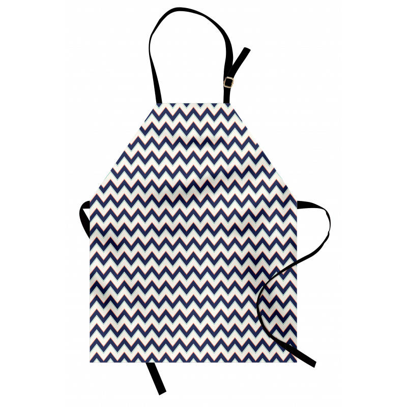 Geometric Retro Funky Apron