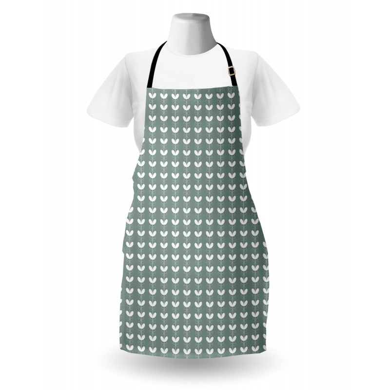 Baroque Tulip Branches Apron