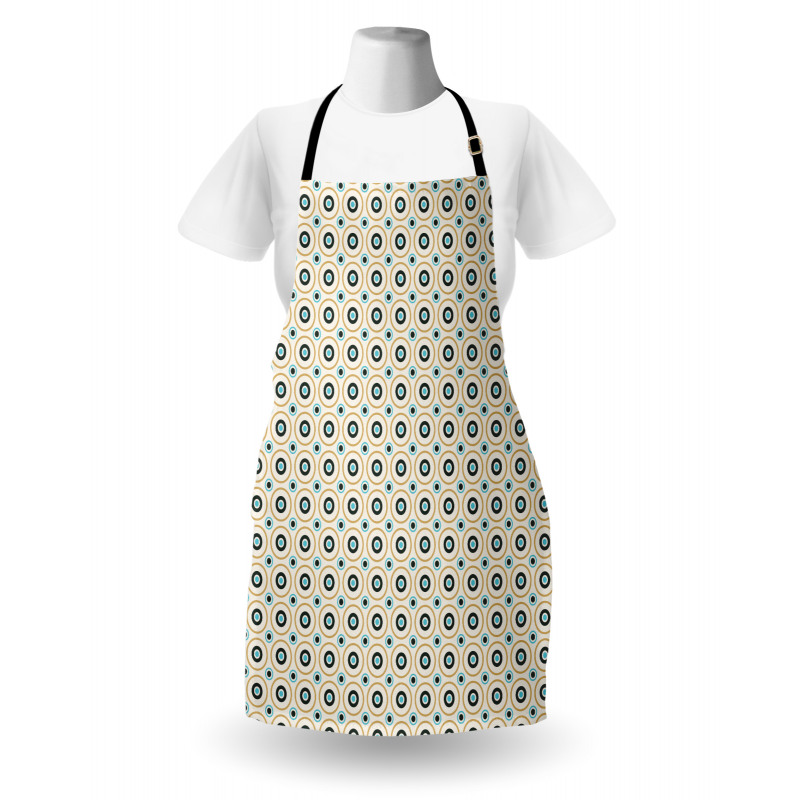 Circles Spots Colorful Apron